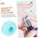 Angoily Cleanser Makeup Cleaner Makeup Brush Cleaner Pad Make up Brush Cleaner Makeup Brush Cleaning Pads Makeup Cleaner Dry Makeup Brush Cleaner Silica Gel Sponge Washer - Buy Online on GoSupps.com