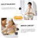 Egg Storage Box Plastic Tray Plastic Eggs Plastic Egg Holder Tray Egg Plate Travel Filling re-usable Orange 24X16.5X10CM - Buy Online on GoSupps.com