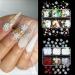 Trendy Christmas DIY DIY Nail Accessories Glitter Set 3D Snowflake Sequins Christmas Nail Stickers for Nail Art Decoration(03) Style03 - Buy Online on GoSupps.com