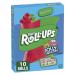 Betty Crocker Fruit Roll-Ups Variety Pack Jolly Rancher Green Apple and Watermelon Fruit Flavoured Snacks Pack of 10 Rolls Grocery