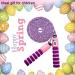 Buy Convinit Kids Jump Rope with Counter - Adjustable Anti-slip Handle Violet - Perfect for Girls & Boys - Buy Online on GoSupps.com