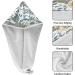 Decorative Flowers Dry Hair Cap & Quick Dry Towel Set - Super Absorbent Soft & Comfortable | 2 Piece with Button Headband - Buy Online on GoSupps.com