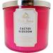Bath & Body Works White Barn 3-Wick Candle with Essential Oils - Cactus Blossom | 14.5 oz - Best Aromatherapy Candle for International Shipping - Buy Online on GoSupps.com