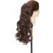 S-noilite Clip in Ponytail Extension - Curly Wavy Synthetic Hairpiece for Women 18 - Black mix Light Auburn - Buy Online on GoSupps.com