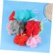 10pcs Bath Balls & Scrubbing Sponges - Body Wash Shower Scrubber for Adults & Kids | Soft Bath Towels & Rinsers - Buy Online on GoSupps.com