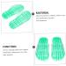 MAGICLULU 2 Pairs Slippers Quick Drying Shower Slippers Green Home Indoor Slippers Non Dorm Shoes Gym Foot Spa Soak Tub Shower Footware Massaging Travel Pvc Household Plastic Barrel 23x9cm 6x2pcs Greenx2pcs - Buy Online on GoSupps.com