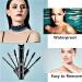 2 PCS Purple Cat Eye Mascara - Waterproof Fast Dry Formula for Curled, Lengthened Lashes - Buy Online on GoSupps.com