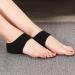 Moisturizing Heel Socks - Fuzzy Toeless Gel Spa Socks for Dry Cracked Feet | Heal & Treat - Buy Online on GoSupps.com