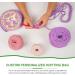 Favomoto 2Pcs Natural Wooden Butterfly Circle Crochet Basket Bottom - DIY Knitting Weaving Board for Bag Shaper - Buy Online on GoSupps.com