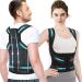 Back Brace Back Straightener Posture Corrector for Women and Men Adjustable Posture Corrector Back Support Relieves Back Pain Scoliosis and Hunchback Correction(M Waist: 34-41inch)