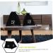 Baluue 10 Pcs Storage Bag Styling Tool Organizer Hairdryer Bonnet Hotel Hair Dryer Bag Flocking Cloth Black 26x23cmx5pcs Blackx5pcs - Buy Online on GoSupps.com