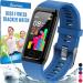 Inspiratek Kids Fitness Tracker for Girls and Boys Age 5-16 (4 Color)- Waterproof Fitness Watch for Kids with Heart Rate Monitor, Sleep Monitor, Calorie Counter and More - Kids Activity Tracker Blue