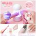 Gellen Acrylic Nail Kit with 504 Short Coffin Fake Nails, UV LED Lamp, 3-in-1 Glue Gel, Nail Art Tools - Gel Nail Extension Kit for Women - Buy Online on GoSupps.com