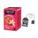 LONDON FRUIT & HERB COMPANY London Fruit | Strawberry and Vanilla Infusion | Hibiscus Strawberry Vanilla Infusion Single-Use Bags - 20 Filters (40g) | Caffeine-Free Herbal Tea