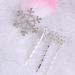 Minkissy Snowflake Hair Clips - 6 Christmas Crystal Hairpins for Winter Styling (White) | International Shipping Available - Buy Online on GoSupps.com