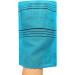 Korean Exfoliating Bath Gloves - Songwol Towel, 100% Viscose, Sky Blue (5 Pcs) - Buy Online on GoSupps.com
