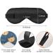 Haskirky Light Blocking Eye Mask - Adjustable for Deep Sleep & Meditation - Men and Women - Ideal for Travel & Office Use - Buy Online on GoSupps.com