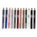 BIUDECO 12pcs Pearlescent Eyeshadow Pencil Sketch Eyeliner Waterproof Eyeshadow Stick Eye Glitter Powder