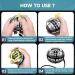 XMALL Wrist Power Gyro Ball - Hand Forearm Strengthener & Wrist Trainer with Auto-Start Colorful Lighting | Shop Internationally! - Buy Online on GoSupps.com