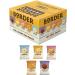 Borders Mini Pack Assorted Biscuits (5 Variety) 100 x 2 Bisc (1 Box)