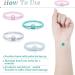 4-Piece Anti-Nausea Wristband Set - Adjustable Motion Relief Bands for Seasickness, Motion Sickness, Morning Sickness - Simple Style - Buy Online on GoSupps.com