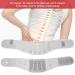 Elderly Adults Hot Pressing Lumbar Supports Belt Posture Corrector Self-Heating 24pcs Magnets Lower Waist Back Brace Massagers Gifts For Mum Dad (Color : Gray Size : L/Large) Gray L/Large - Buy Online on GoSupps.com