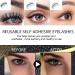 Natural False Eyelashes Wispy Natural Fake Lashes ABS Fiber 1 Pairs Cat Eye Lashes for Parties Weddings Birthday Gifts - Buy Online on GoSupps.com