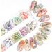 12 Grids Irregular Abalone Shell Slices Nail Art Glitter Flakes - Shiny Holographic Nail Decorations and Craft Supplies - Buy Online on GoSupps.com