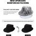 Unisex Timelessly Classic Manhattan Fedora Hat in Black - Simplicity - Buy Online on GoSupps.com