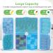 Opret Magnetic Foldable Pill Box Case - 2 Pack 7 Compartment Travel Organizer for Pills & Vitamins Dustproof & BPA Free (Blue - Buy Online on GoSupps.com