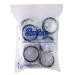 Yueton 10pcs Black Edge Open Window 10g Empty Clear Plastic Powder Compact Cosmetic Containers - Buy Online on GoSupps.com