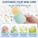 TaShow Ice Roller for Face - 2 Pack Silicone Massage Cube & Ice Mold for Brightening Pore Shrinking (Green & Purple) - International Shipping Available - Buy Online on GoSupps.com