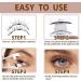 MuLich Dalarey Magnetische Wimpern-Set Wiederverwendbare Doppelte Magnetische Wimpern Ohne Eyeliner Ohne Kleber Wasserfest Sicher Einfach Zu Tragen (1 Paar Natur + 1 Paar Dick) - Buy Online on GoSupps.com