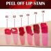 3 Colors Peel Off Lip Liner Stain - Waterproof Long Lasting Transfer Proof Red Lip Tint | Matte Finish & Highly Pigmented - Buy Online on GoSupps.com