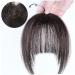 Shop Clip-In Fringe Echo | 100% Real Hair Pony Extensions for Women - Dark Brown Wispy Style - Buy Online on GoSupps.com