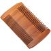 Peigne Poux et Barbe Double Face de qualit Sup rieure avec Grille Dents Fines et Larges Bois de Rose Australien Naturel pour les Types et Styles de Cheveux Peigne de - Buy Online on GoSupps.com