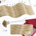 Moresoo U-Tip Real Hair Extensions 40cm #P14/613 - Strawberry Blonde & Platinum Blonde Bonding Extensions 50g Pack - Buy Online on GoSupps.com