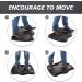 Anti Fatigue Standing Mat by DAILYLIFE  Comfort Standing Desk Mat  Ergonomic Stand Up Mat with Massage Ball  Soft & Durable Floor Mat for Workplace  Office  Home (Large  Black) Pattern 1 - Buy Online on GoSupps.com