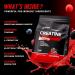 Creatine Monohydrate Gummies for Men & Women, Sugar-Free Vegan Chewable travel creatine packets(8g Per Packet) with Taurine for Muscle, Energy, Focus Support, Pre Workout Nutrition Supplements,120 Ct Mixedberry-B - Buy Online on GoSupps.com