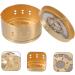 JECOMPRIS Metal Clamps Box - Portable Moxibustion Tool for Hot Copper Massage | Home Wellness Essentials - Buy Online on GoSupps.com