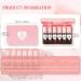 BEFIVECOK 6 Colors Lip Tint Stain Set - Natural Moisturizing Korean Lip Tint - High Pigment Waterproof Lip Gloss - Long-Lasting Non-Sticky Lipstick (Set B) - Buy Online on GoSupps.com