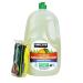 Plant-Based Dish Soap | 90oz bottle with Spout Top | Lemon & Clementine Scent | ULTRA SHINE | Sponge Included