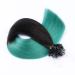 Shop 100% Remy Micro-Ring Hair Extensions - #1B/Sky Ombre | 50cm - 150 Strands - Easy to Use - Professional Quality - Buy Online on GoSupps.com