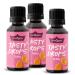 GymQueen Tasty Drops Toffee 3x30ml Flavour Drops without calories Toffee 30 ml (pack of 3)