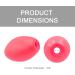Jezero 6x3-Inch Float Red - High-Quality Fishing Gear - Buy Online on GoSupps.com