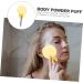 Housoutil Makeup Cleaner Powder Puff Baby Face Paint Super Soft Long Hair Makeup Blenders - Buy Online on GoSupps.com