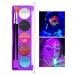 MAEPEOR Neon Face Body Paint Palette - 10 Glow in the Dark Colors Water Activated Perfect for Halloween & Christmas - Includes Brush - Buy Online on GoSupps.com