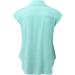 Women Summer Linen Loose Fit Blouses Solid Tops Ladies Cute T Shirt Casual Party Evening Wedding Short Sleeve Tunic Top V Neck Oversized Tshirt 3831-qppoj-b-mintgreen XXL - Buy Online on GoSupps.com