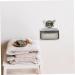 Ciieeo Bathroom Supply Sponge Draining Holder Sink Pc Soap Grey 13.9X13.4X8.5CM - Buy Online on GoSupps.com