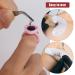 Savita 100 Disposable Adhesive Rings for Eyelash Extensions - Pink Glue Holder Cups - International Shipping Available - Buy Online on GoSupps.com